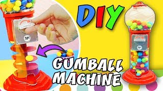 DIY SPIRAL GUMBALL MACHINE from Cardboard - M&M`s Candies Machine | aPasos Crafts DIY