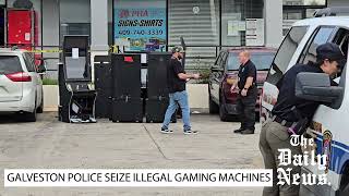 Early-morning gambling raids lead to seizures, arrests in Galveston