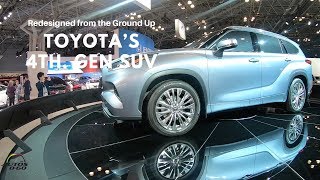 2020 Toyota Highlander global debut at the New York Auto Show