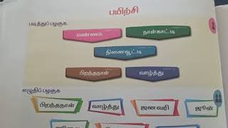 2nd std II term Tamil  பாடம் 4- வாழ்த்தலாம் வாங்க  புத்தகப்பயிற்சி