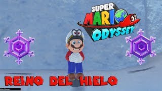 Las 50 MONEDAS MORADAS del REINO DEL HIELO - Super Mario Odyssey