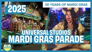 FIRST Universal Mardi Gras Parade of 2025 | Full Multi-Cam Parade | Universal Studios Florida