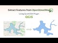 Extract Features as Polygons from Openstreet Map in QGIS | QuickOSM Plugin