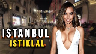 Istiklal Street Night Walking Tour in the Beating Heart of Istanbul in 4k Qualıty