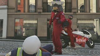 Grand Theft Auto V ELSŐ HEIST!!! ( NEM HAGYUNK HÁTRA SENKIT VAGY MÉGIS?!?! )