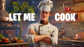 COOKING lvl 600 #fortnite #gaming #dad