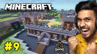 AJJUBHAI AND UJJWAL (TECHNO GAMERZ) NEW CASTLE IN HEROBRINE SMP | MINECRAFT GAMEPLAY #9