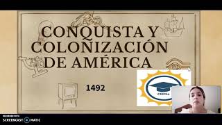 Vídeo Clase  Conquista y colonización de América (Parte 1)