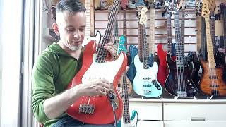 Made In Japan Jazz Basses: FENDER Japan TOMOMI signature Pre-shipment SOUND TEST