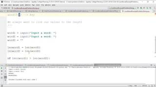The Basics: Python 3 - Conditional Statements and Strings