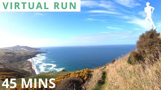 Virtual Run 45 Minutes | Virtual Running Videos For Treadmill 4K