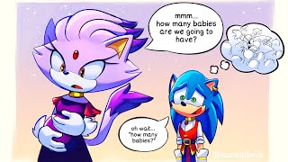 Making Kittens - Sonic x Blaze (Sonaze) Comic Dub Compilation