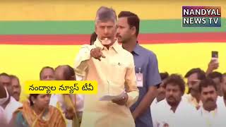 జనసేన తెదేపా కలయికతో పసుపుమయంగా మారిన ఆళ్లగడ్డ....