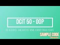 Java Objects and Classes Sample Demo | Java Programming | DCIT 50 | Tagalog