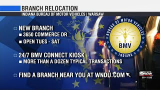 Warsaw BMV to move locations
