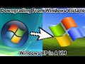 Downgrading from Windows Vista to Windows XP In A VM (Failed)