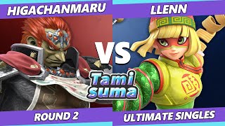 TAMISUMA Championship Round 2 - Higachanmaru (Ganondorf) Vs. LLENN (Min Min) SSBU Smash Ultimate