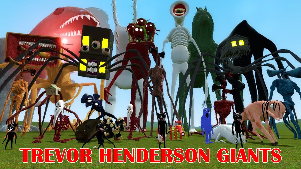 Trevor Henderson Giant Creatures - Garry's Mod Sandbox Gameplay ...