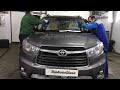 toyota highlander Замена лобового стекла