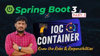 ✅ Spring Boot 3 Tutorial 👨‍💻 | Spring 6 | IOC Container | Beans | XML Config. | Part-3