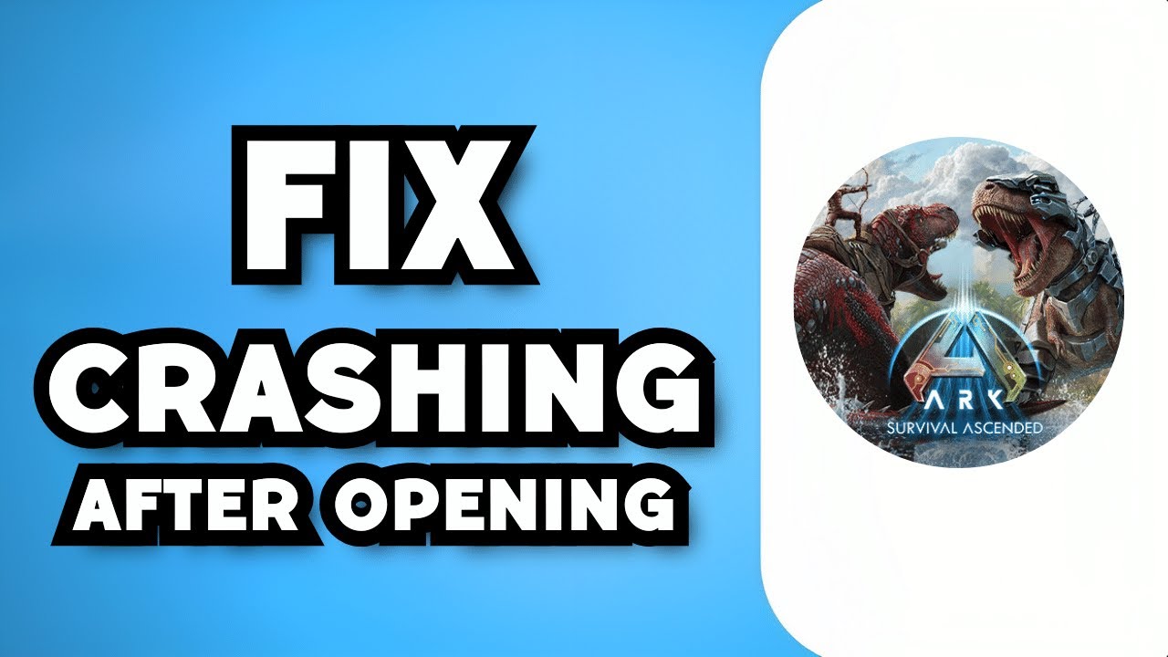 How To Fix Ark Survival Ascended Crashing After Opening Inventory (2023 ...