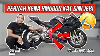 AKU TAK NAK KORANG BUAT SILAP MACAM AKU | HONDA CBR250RR RACING FOOTREST | RCB RS-1