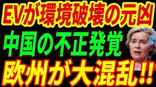 【海外の反応】EVシフトはマジで無駄⁉中国EVの不正発覚で欧州が大パニックｗ