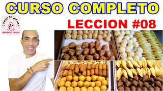 LECCION #008 | COMO COCINAR, FRITAS O FREIR LOS BOCADILLOS | CURSO DE BOCADILLOS 2025