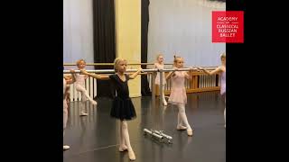 Ballet lesson for children beginners level - 3. Grand battements