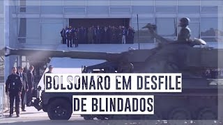 Parlamentares veem tentativa de intimidação do Congresso em desfile de blindados; veja como foi