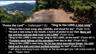 Psalm 149 - A New Song of Salvation