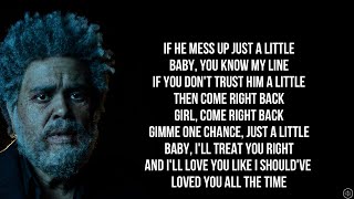 The Weeknd - OUT OF TIME (Lyrics)