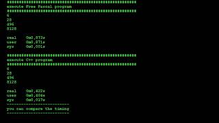C++ vs Free Pascal (too simple speed comparison )
