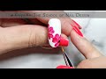 TUTORIAL  I  Flower Nail Art - Using a Petal Brush to create easy flower nail designs.