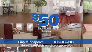 Empire Today $50 Room Sale Carpet And Flooring Commercial 2019