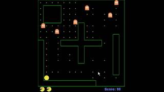 Create Pacman game in java
