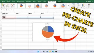 How to Make a Pie Chart in Excel | Excel Pie Chart | Excel Tutorial 2023