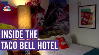 Walk Inside the Taco Bell Hotel | What's Up?