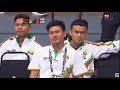 sepak takraw men´s team double final 2017 thailand vs myanmar