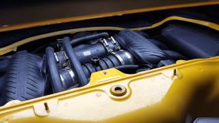 Porsche Boxster S engine sound without engine cover