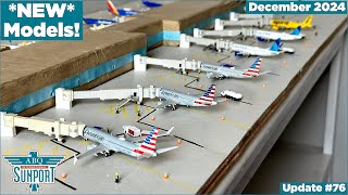 *NEW* Models! | Gemini Jets Albuquerque International Airport update - December 2024