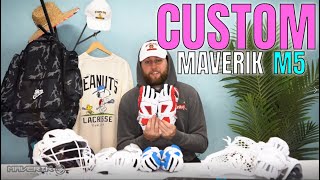 Custom Maverik M5 Lacrosse Gloves | Lacrosse Unlimited