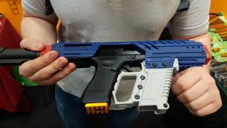 Slong airsoft Glock carbine kit prototype overview at IWA 2019