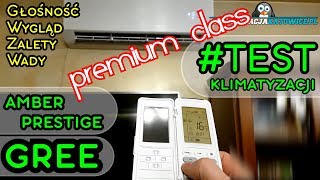 TEST KLIMATYZATORA GREE AMBER PRESTIGE 2,5kW