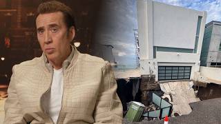 Nic Cage's Malibu House Is Falling Into SINKHOLE