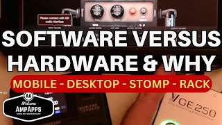 AmpApps| Guitar Amp Sim Software Versus Hardware Why would you choose one over the other...