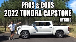 Pros and Cons: 2022 Toyota Tundra Capstone Hybrid