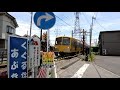 西武多摩川線踏切集railway crossing　seibu line tokyo japan