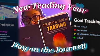 Starting a New Trading Year, Goal Setting, Content Planning| Trader’s day on the Journey