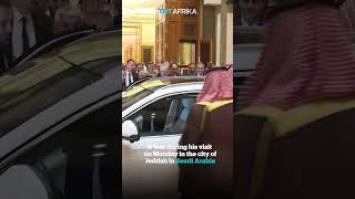 Turkish President Recep Tayyip Erdogan gifts Saudi Arabian Crown Prince Mohammed bin Salman